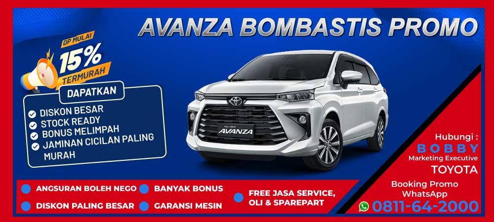Banner Promo Toyota Avanza Medan