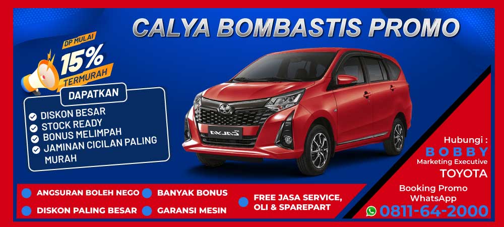 Banner Promo Toyota Calya Medan