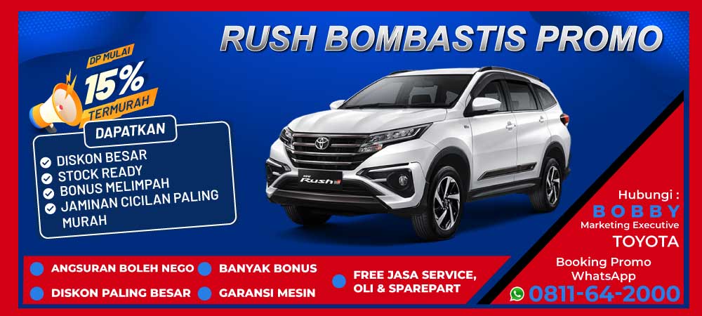Banner Promo Toyota Rush Medan