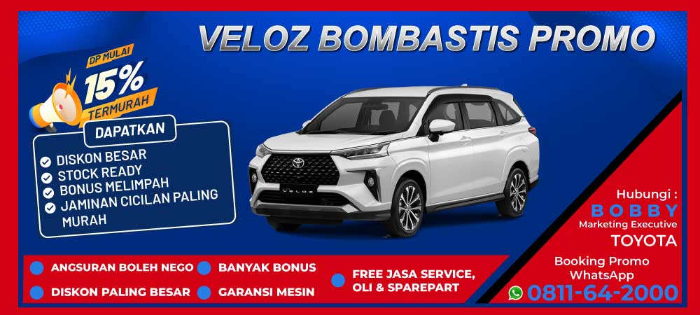 Banner Promo Toyota Veloz Medan
