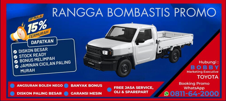 Banner Promo Toyota Hilux Rangga